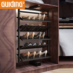 Petit Grand Coin En Métal <span class=keywords><strong>Chaussure</strong></span> Unité De Stockage Rack à Fermeture Douce 180 degrés Rotatif Pivotant Pivotant Rotatif <span class=keywords><strong>Chaussure</strong></span> <span class=keywords><strong>Meuble</strong></span> De Rangement - Product Image 1