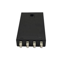 Boîtier terminal fibre optique multimode LC duplex 8 cœurs en acier laminé à froid pour réseau de bâtiment et interconnexion de systèmes