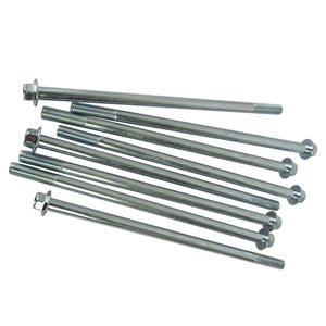 En stock, expédition rapide : Boulons à bride M8*180 en acier au carbone pour support de générateur, avec boulon hexagonal externe et rondelle - Product Image 3