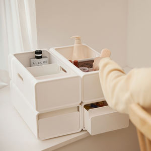 Boîte de rangement Plafarm Souffle type D, armoire modulaire empilable en plastique, organisateur de jouets pour enfants, organisateur de maison, modèle multi-niveaux DIY pour gagner de la place - Product Image 6