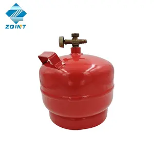 ถังแก๊ส LPG ขนาด2กก. พร้อมกล่องสียี่ห้อ Zhiqiang สำหรับยูเครนและยุโรปตะวันออก