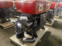 Moteur diesel monocylindre refroidi par eau ZS1100 12 CV 11,03 kW Norme d'émission Euro 3 Démarrage électrique/à lanceur Facile à utiliser pour bateau