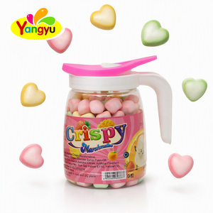 Jar Pack <strong>Heart</strong> Crispy Marshmallow Assorted Fruit Flavor <strong>Sweets</strong> - Product Image 4