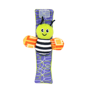 Offre Spéciale Doux En Peluche Infantile Bébé Enfants Poignet Hochets Âne Girafe Cerf Singe Chaussettes <span class=keywords><strong>Hochet</strong></span> Jouets - Product Image 4