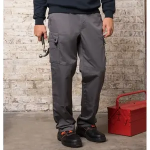 Pantalones de trabajo multibolsillos para merchandising corporativo - Product Image 1
