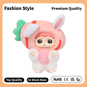 Llavero de peluche de PVC personalizado de fábrica OEM, juguete de peluche de <span class=keywords><strong>la</strong></span> fiesta de <span class=keywords><strong>la</strong></span> glotonomía de Miiloo, caja sorpresa - Product Image 4