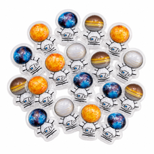 Bonbons Gélifiés Halal TIK TOK à Motif Planètes, Remplis au Centre, Vente en Gros, Fabricant Personnalisé, Usine, Boîtes en Vrac, Marque Privée - Product Image 3
