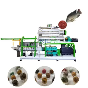 RICHI fabricant 5000-6000 KG/H Machine flottante d'aliments pour poissons