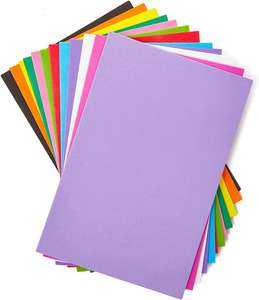 Papier couleur A4 rame 10 couleurs 100% pâte Vigin papier couleur de bureau sans acide taille 70gsm 80gsm A4 - Product Image 2