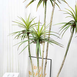 Agave artificielle à feuilles étroites en pot, 2,3 m de haut, simulation réaliste, décoration intérieure pour maison, salon, hôtel, accessoires de mariage - Product Image 4