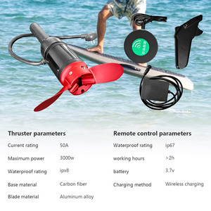 มอเตอร์ขับเคลื่อน 3000W 21700 13S3P คาร์บอนอะลูมิเนียมฟอยล์ สำหรับ Efoil Hydrofoil SUP - Product Image 3