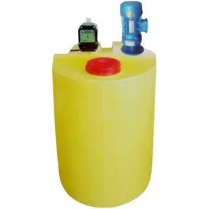 LLDPE Rotations-Kunststoff-Wassertank Weiß Langlebiger Dosier wassertank mit Rührwerk