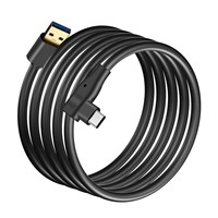 Kabel USB 3.0 Tipe-C Super Cepat 5M untuk Oculus/Meta Quest 3S/3/2/Pro/Pico 4 & Aksesoris Kamera