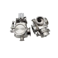 Vanne rotative à cinq voies incluant des accessoires pour machine de remplissage de cylindres, vanne rotative pour machine de distribution de pâte et de liquide à double usage