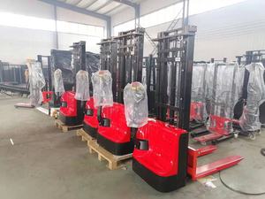 पूर्ण इलेक्ट्रिक स्व-लिफ्टिंग वाल्की स्टेकर पैलेट 1000 किलोग्राम 1500 किलोग्राम 2000 किलोग्राम नया हाइड्रोलिक वॉकी स्टेकर - Product Image 5