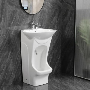 Lavabo in <span class=keywords><strong>Ceramica</strong></span> da Pavimento per Wudu Musulmano, Prezzo Conveniente, Produzione Chaozhou - Product Image 2