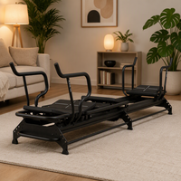 Machine de Pilates Reformer en aluminium aéronautique haute résistance et stable pour studio professionnel, équipement de fitness avec ressorts