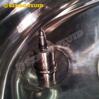 Cuve de mélange à double enveloppe SUS304/316, machine multifonctionnelle pour mélanger le savon liquide, la pâte et la crème