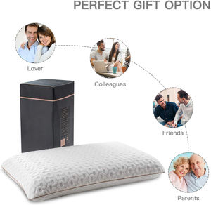 หมอนเมมโมรีโฟมที่สามารถปรับแต่งได้พร้อมปลอกหมอนลายต้นไม้และหมอนอิงสำหรับรองรับคอ - Product Image 6