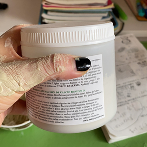 Poudre faciale <span class=keywords><strong>d</strong></span>'<span class=keywords><strong>argile</strong></span> de guérison indienne secrète des Aztèques 100% naturelle Bentonite de calcium - Product Image 2