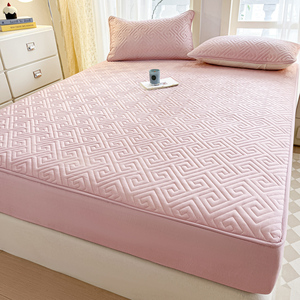<span class=keywords><strong>Housse</strong></span> de matelas imperméable de qualité supérieure, 1 pièce, design élégant, <span class=keywords><strong>drap</strong></span>-<span class=keywords><strong>housse</strong></span> épaissi en polyester pour literie - Product Image 2