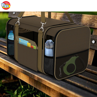 Sac à dos de transport pour animaux de compagnie PRODIGY PETB01, portable, imperméable, pliable, réglable, avec fermeture éclair, pour chats, chiens, petits animaux, voyages