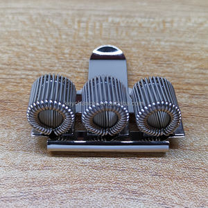 Многофункциональный серебряный зажим для ручек с 3 отверстиями тройные катушки металлический держатель для ручек с 3 петлями пружинное кольцо для медсестры - Product Image 3