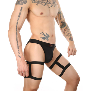Perizoma da uomo, slip erotici, mutande da uomo gay taglie forti, slip sexy in cotone con sacchetto e schiena aperta, lingerie trasparente - Product Image 2