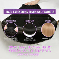 Extensions de cheveux humains vierges vietnamiens bruts en lots, Ondes d'eau, Bouclés Jerry, Ondulations profondes crépues, Cheveux à tresser en gros