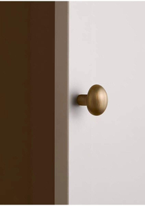 Solid Antique Brass Round Durable <strong>Door</strong> Handles &amp; Drawer <strong>Knobs</strong> for Kitchen Cabinets and <strong>Bedroom</strong> Wardrobes-Antirust Eco-Friendly - Product Image 5