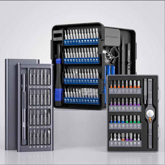 Wholesale Professional Hand Chrome Vanadium Steel Multi-Functional Electronics Repair Precision Screwdriver Set Hard Case