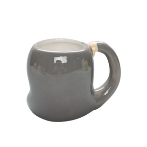 Original perezoso <span class=keywords><strong>Animal</strong></span> diseño Eco de cerámica de la sublimación de taza de esmalte con mango para bebida de - Product Image 3