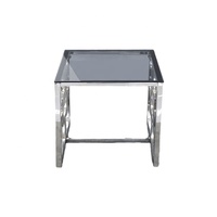 Table de Console en acier inoxydable, Style moderne, vente en gros, meubles d'intérieur, maison