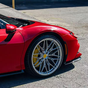 Llantas de aleación forjadas para coche de pasajeros, 1 pieza, 18, 19, 20, 21, 22 pulgadas, 5x112, 5x114,3, 5x120, llanta cóncava profunda cromada para Ferrari, Audi, <span class=keywords><strong>BMW</strong></span> - Product Image 1