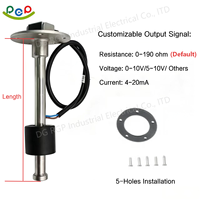Interrupteur à flotteur pour contrôle de niveau d'eau, capteur de niveau de carburant, interrupteur de niveau à flotteur en acier inoxydable pour générateur diesel, pour applications électriques