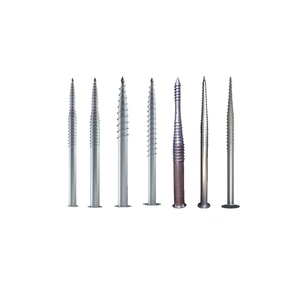 Tornillo de tierra Tornillos de tierra de anclaje de poste solar con galvanizado en caliente - Product Image 1