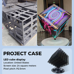 Pantalla LED Cúbica P3 Personalizada para Exteriores con Control Inteligente de 4 Lados, Resolución 8K, Resistente al Agua, Legible Bajo la Luz Solar, Alto Brillo y Amplio Rango - Product Image 5