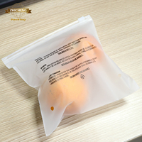 Sacs d'emballage en plastique recyclables transparents givrés mats avec fermeture à glissière pour vêtements, bijoux, t-shirts et chaussures, logo personnalisé
