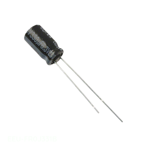 Distribuidor Autorizado EEU-FR0J331B Condensador de Aluminio 330uF 20% 6.3V Radial 330 uF de Orificio Pasante - Product Image 1