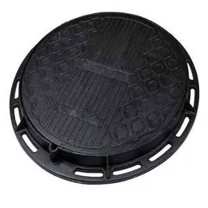 Chống lão hóa hình vuông Nhựa composite frp manhole Bìa BMC/SMC nhựa manhole Bìa