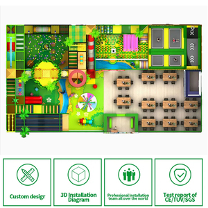 Stylish Innovative Indoor Playground Soft Play Equipment Set for Kids Commercial Children's Playground with Ball Pool and Slide - Product Image 3