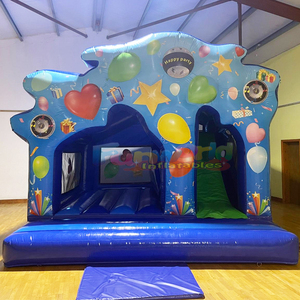 Castillo inflable comercial para fiestas, castillo hinchable para niños con tobogán. - Product Image 2