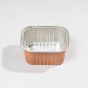 Teglie Quadrate in Alluminio con Coperchi, Contenitori Monouso per Alimenti, Ideali per Torte e Arrosti - Product Image 2