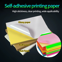 Oferta Especial, Papel Autoadhesivo para Etiquetas de Códigos de Barras, Resistente al Agua, Duradero, Ecológico, de Alta Calidad, Tamaños A4, A3, A5