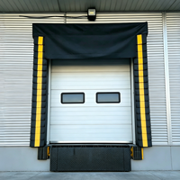 Boudoir de protection industriel en mousse pour quai de chargement de camions, idéal pour la protection des installations logistiques de la chaîne du froid en entrepôt