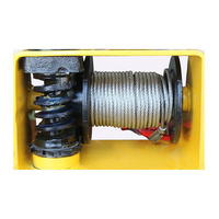 Mini-treuil de haute qualité 200 kg 1000 kg, palan de levage rapide, câble en acier de 50 m 16 mm, manuel, certifié CVSA, garantie 1 an