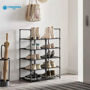 <span class=keywords><strong>Zapatero</strong></span> <span class=keywords><strong>Modular</strong></span> de Múltiples Niveles con Opción de 10 Niveles para Almacenamiento de Zapatos de Gran Capacidad - Product Image 3