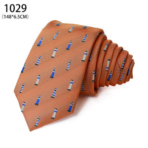 Lighthouse Hombres Moda Jacquard Corbatas Impreso Paisley Patrones <span class=keywords><strong>de</strong></span> animales Tejidos en seda Poliéster Novedad Corbatas Fabricante - Product Image 6