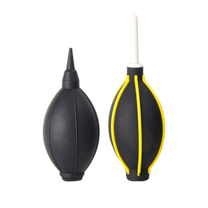 Zhongshan Bushang Silicone Air <b>Blower</b> For Camera Lens Cleaning With Yellow Stripe Design And Good Elasticity - Product Image 1