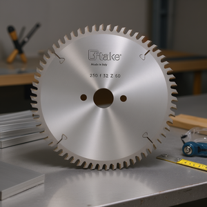 Lame de scie circulaire Ttake 250 mm 60 dents pour aluminium et alliages légers - Product Image 3